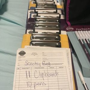 Scentsy clipboards and pen set!